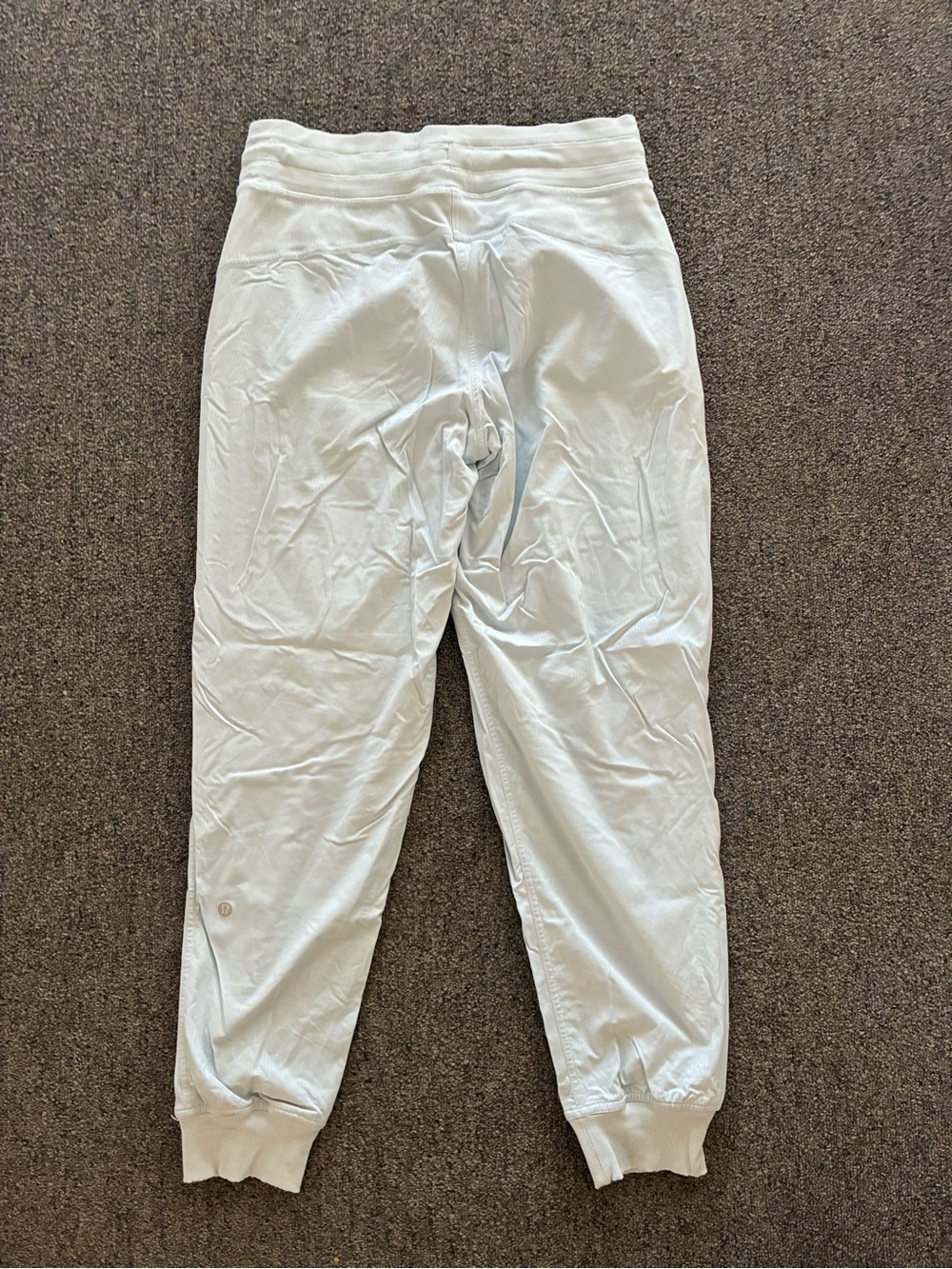 Lululemon White Drawstring Jogger Pants - Picture 2 of 2